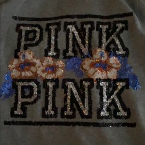 PINK Victoria’s Secret Sequin Floral Set
